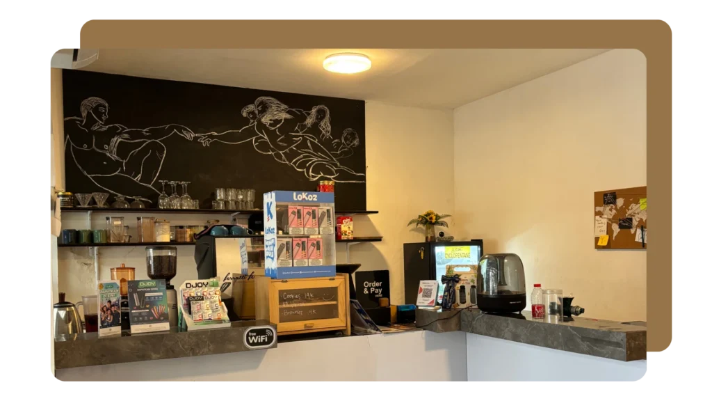 aksara cafe cinere depok