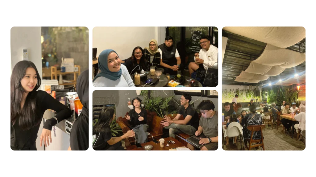aksara vibes cafe cinere depok